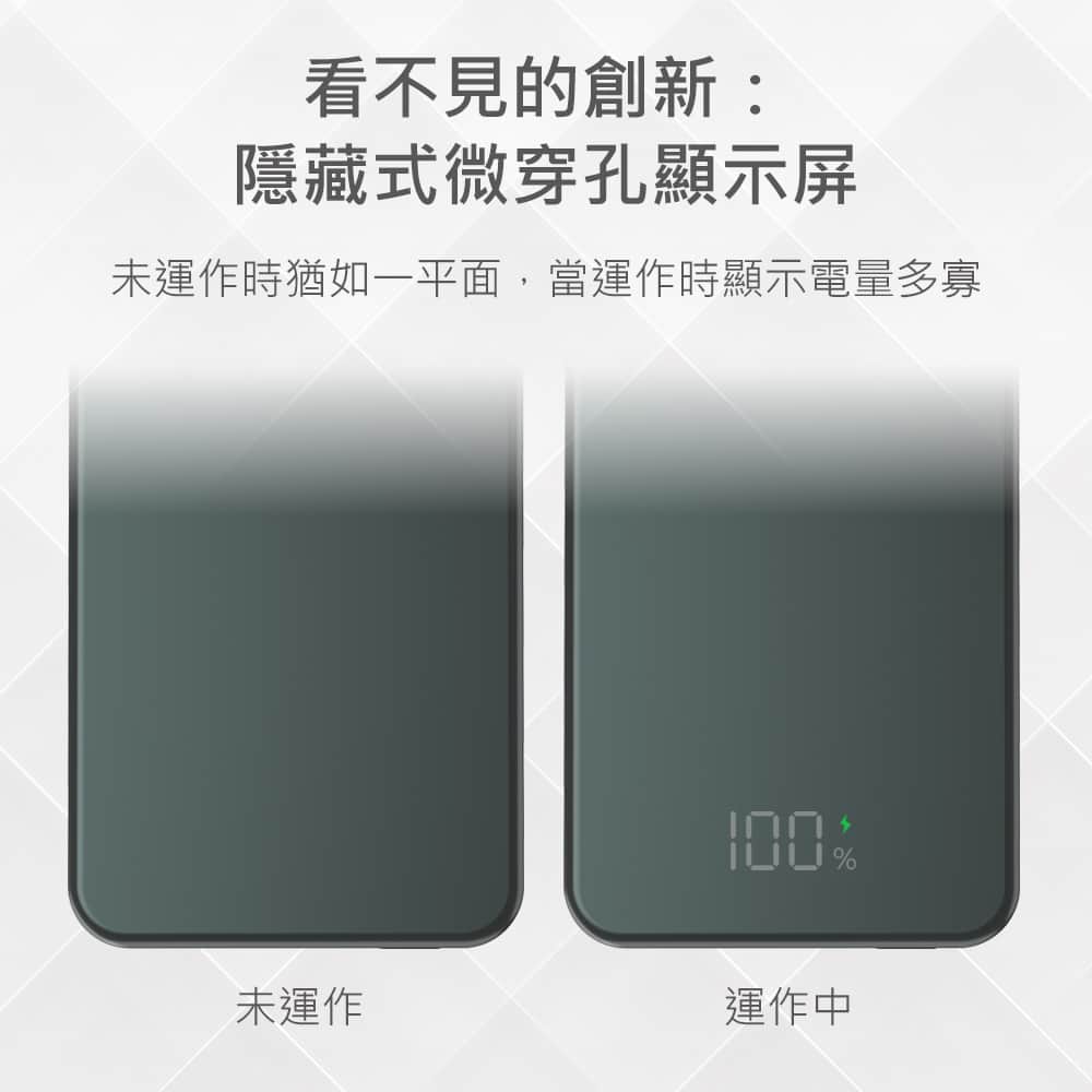MD-BP074-Qi 數顯磁吸無線閃充行動電源5 MINIQ數顯磁吸無線閃充行動電源