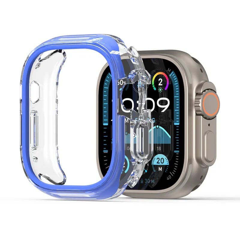 普格爾 PUREPOWER Apple Watch S10/11 保護框【果凍系列】